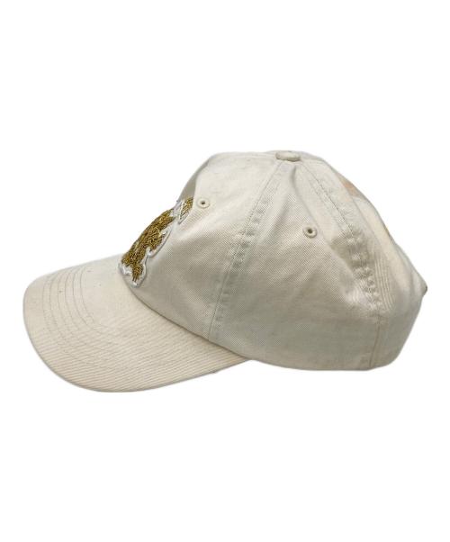 SUPREME（シュプリーム）Supreme (シュプリーム) BULLION DRAGON 6-PANEL アイボリー サイズ:なしの古着・服飾アイテム