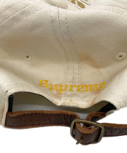 SUPREME（シュプリーム）Supreme (シュプリーム) BULLION DRAGON 6-PANEL アイボリー サイズ:なしの古着・服飾アイテム