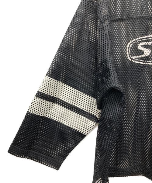 stussy（ステューシー）stussy (ステューシー) Trucker Team jersey ブラック サイズ:Mの古着・服飾アイテム