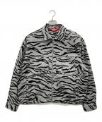 SUPREMEシュプリーム）の古着「Mole skin work jacket」｜グレー×ブラック