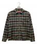 Supreme（シュプリーム）の古着「Shadow Plaid Flannel Zip Up Shirt」｜グリーン