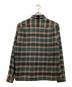 Supreme (シュプリーム) Shadow Plaid Flannel Zip Up Shirt グリーン サイズ:M：18000円