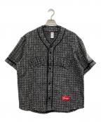 SUPREMEシュプリーム）の古着「25AW Boucle Baseball Jersey」｜ブラック