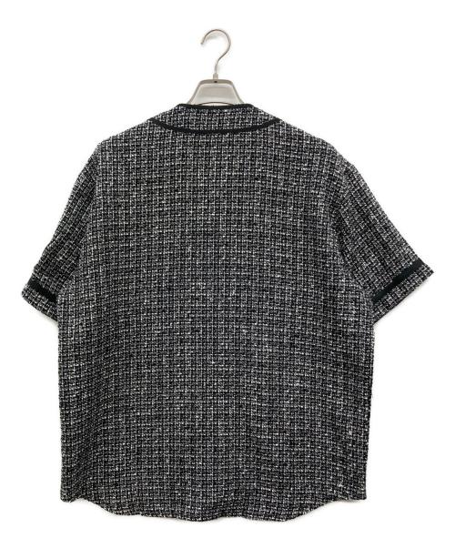 SUPREME（シュプリーム）SUPREME (シュプリーム) 25AW Boucle Baseball Jersey ブラック サイズ:Mの古着・服飾アイテム