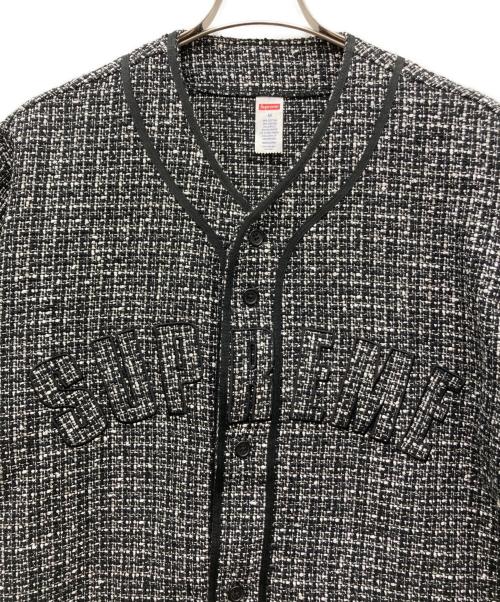 SUPREME（シュプリーム）SUPREME (シュプリーム) 25AW Boucle Baseball Jersey ブラック サイズ:Mの古着・服飾アイテム