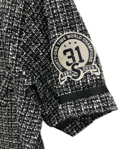 SUPREME（シュプリーム）SUPREME (シュプリーム) 25AW Boucle Baseball Jersey ブラック サイズ:Mの古着・服飾アイテム