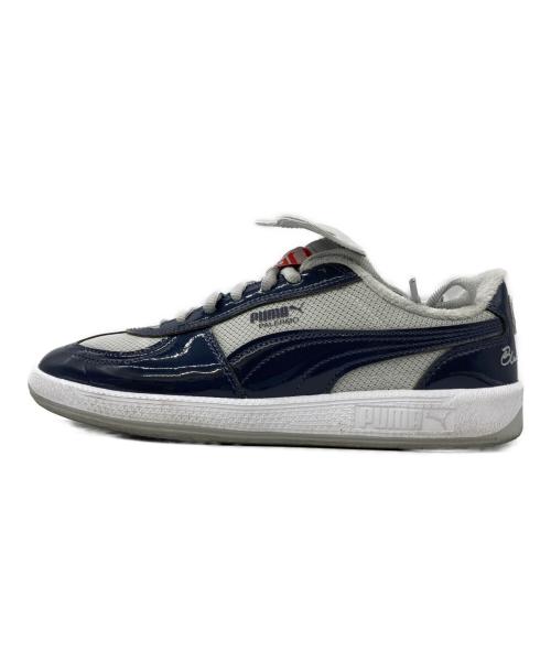 PUMA（プーマ）PUMA (プーマ) THE BLACK EYE PATCH (ブラックアイパッチ) PALERMO PREMIUM SKATE BEP グレー×ネイビー サイズ:UK7.5の古着・服飾アイテム
