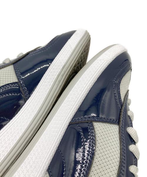 PUMA（プーマ）PUMA (プーマ) THE BLACK EYE PATCH (ブラックアイパッチ) PALERMO PREMIUM SKATE BEP グレー×ネイビー サイズ:UK7.5の古着・服飾アイテム