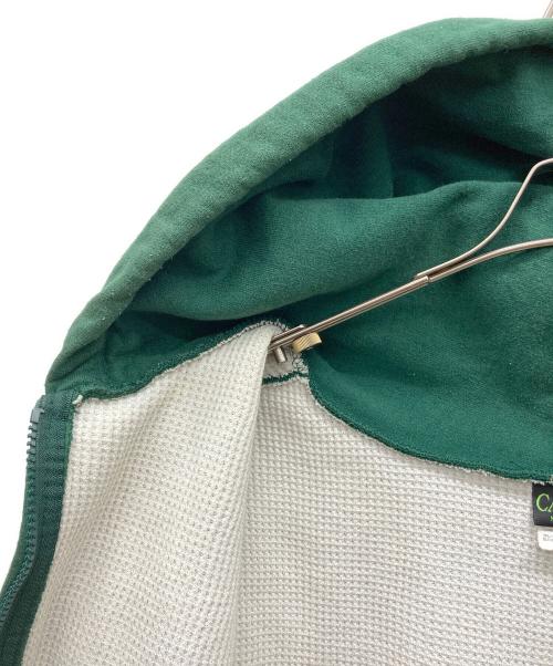 CAMBER（キャンバー）CAMBER (キャンバー) 90s 裏サーマルジップパーカー グリーン サイズ:X-LARGEの古着・服飾アイテム