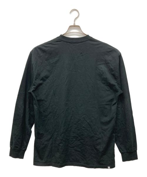 Hysteric Glamour（ヒステリックグラマー）Hysteric Glamour (ヒステリックグラマー) ロングスリーブカットソー ブラック サイズ:Ｌの古着・服飾アイテム