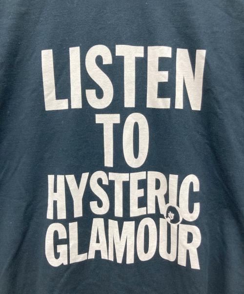 Hysteric Glamour（ヒステリックグラマー）Hysteric Glamour (ヒステリックグラマー) ロングスリーブカットソー ブラック サイズ:Ｌの古着・服飾アイテム