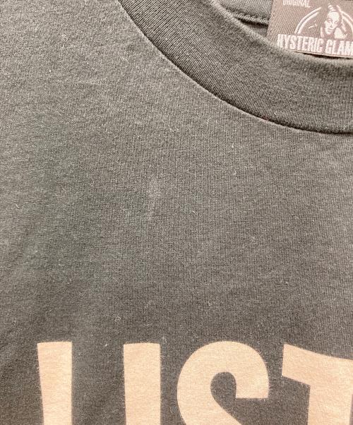 Hysteric Glamour（ヒステリックグラマー）Hysteric Glamour (ヒステリックグラマー) ロングスリーブカットソー ブラック サイズ:Ｌの古着・服飾アイテム