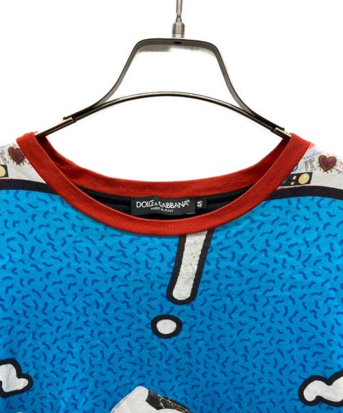 DOLCE & GABBANA（ドルチェ＆ガッバーナ）DOLCE & GABBANA (ドルチェ＆ガッバーナ) 総柄Tシャツ マルチカラー サイズ:48の古着・服飾アイテム