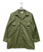 US ARMYユーエスアーミー）の古着「80s UTILITY SHIR」｜カーキ