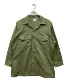 US ARMY（ユーエスアーミー）の古着「80s UTILITY SHIR」｜カーキ