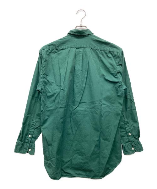POLO RALPH LAUREN（ポロ・ラルフローレン）POLO RALPH LAUREN (ポロ・ラルフローレン) ボタンダウンシャツ グリーン サイズ:Ｌの古着・服飾アイテム