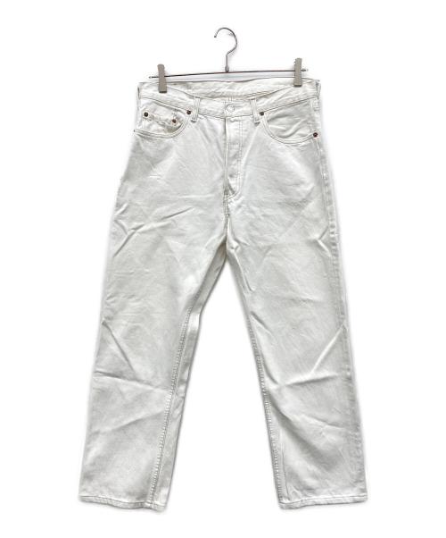LEVI'S（リーバイス）LEVI'S (リーバイス) ホワイトデニムパンツ ホワイト サイズ: W33×L34の古着・服飾アイテム