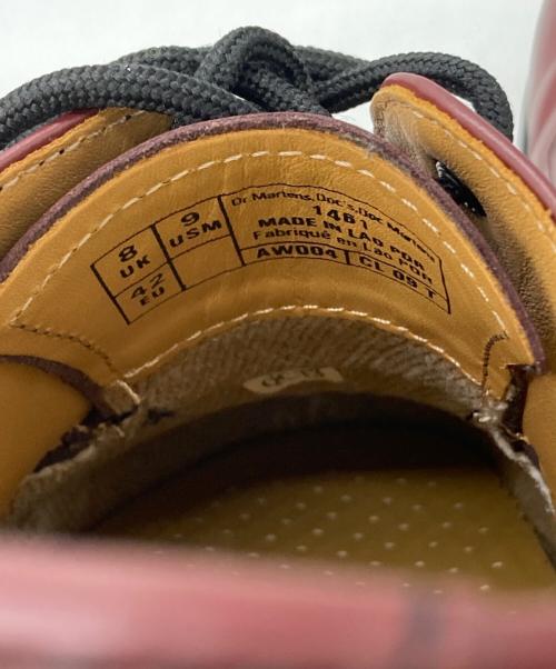 Dr.Martens（ドクターマーチン）Dr.Martens (ドクターマーチン) 3ホールシューズ ボルドー サイズ:UK8の古着・服飾アイテム