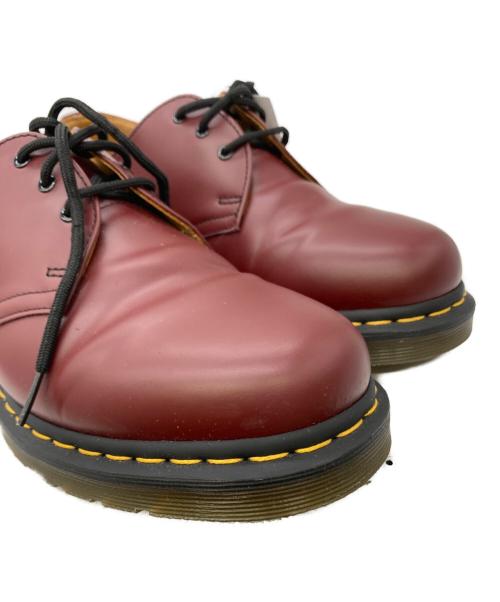Dr.Martens（ドクターマーチン）Dr.Martens (ドクターマーチン) 3ホールシューズ ボルドー サイズ:UK8の古着・服飾アイテム
