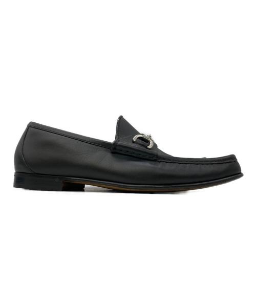 GUCCI（グッチ）GUCCI (グッチ) ホースビットローファー ブラック サイズ:7 1/2の古着・服飾アイテム