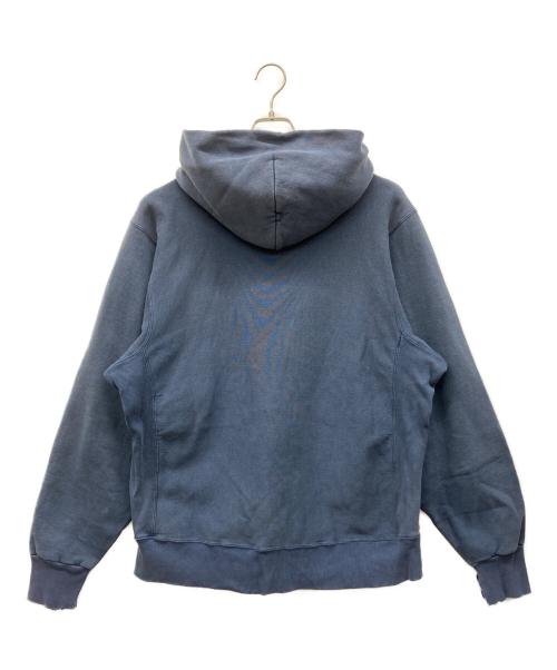 KELLSPORTS（ケルスポーツ）KELLSPORTS (ケルスポーツ) 一段アーチロゴプリントパーカー ネイビー サイズ:LARGEの古着・服飾アイテム
