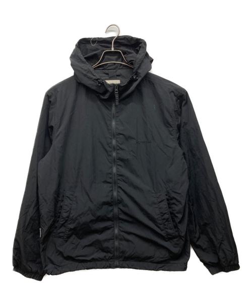 Snow peak（スノーピーク）snow peak (スノーピーク) フーデッドナイロンジャケット ブラック サイズ:JP Lの古着・服飾アイテム