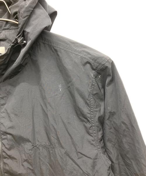 Snow peak（スノーピーク）snow peak (スノーピーク) フーデッドナイロンジャケット ブラック サイズ:JP Lの古着・服飾アイテム