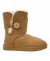中古・古着 UGG (アグ) ベイリーボタンムートンブーツ ブラウン サイズ:US 6：8000円