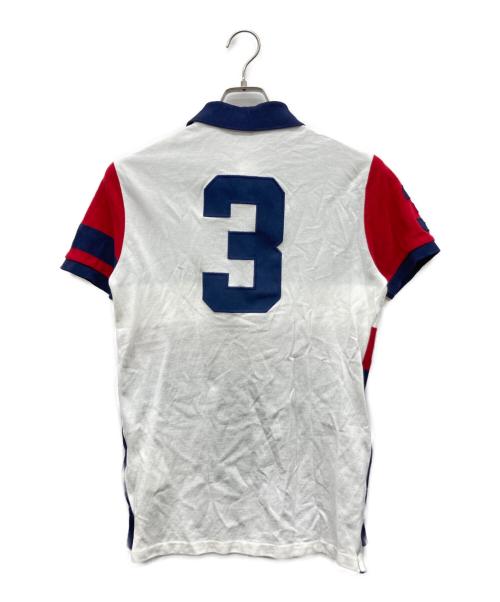 POLO RALPH LAUREN（ポロ・ラルフローレン）POLO RALPH LAUREN (ポロ・ラルフローレン) ナンバリングビッグポニーポロシャツ マルチカラー サイズ:XSの古着・服飾アイテム
