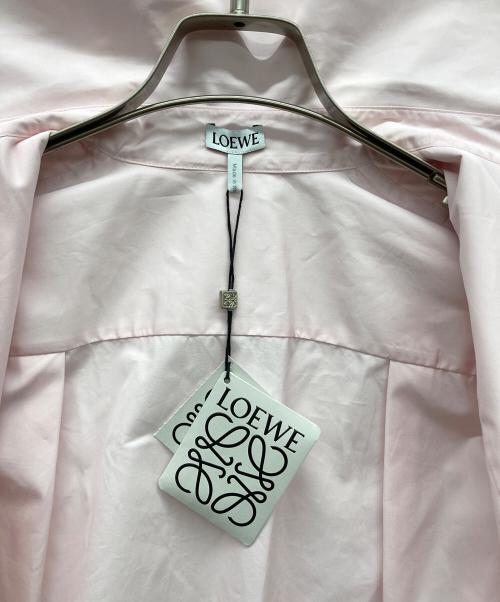 LOEWE（ロエベ）LOEWE (ロエベ) コットンシャツ ピンク サイズ:Ｓの古着・服飾アイテム