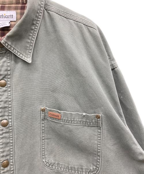 CarHartt（カーハート）CarHartt (カーハート) ワークジャケット カーキ サイズ:2XLの古着・服飾アイテム