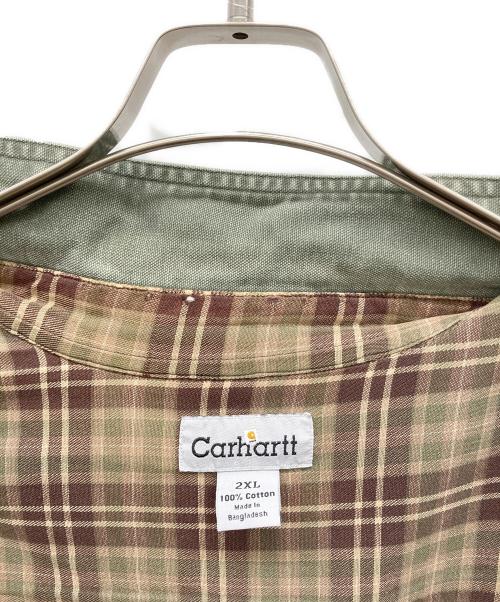CarHartt（カーハート）CarHartt (カーハート) ワークジャケット カーキ サイズ:2XLの古着・服飾アイテム