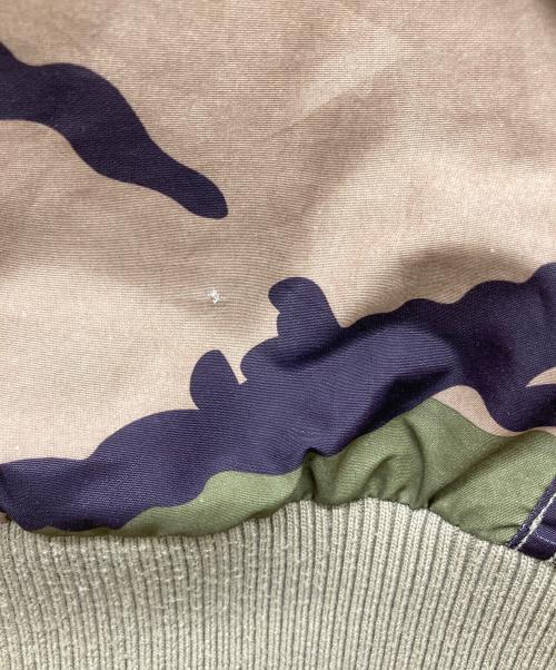 rise as 1ne（ライズアズワン）rise as 1ne (ライズアズワン) MA-1ジャケット カーキ サイズ:XLの古着・服飾アイテム