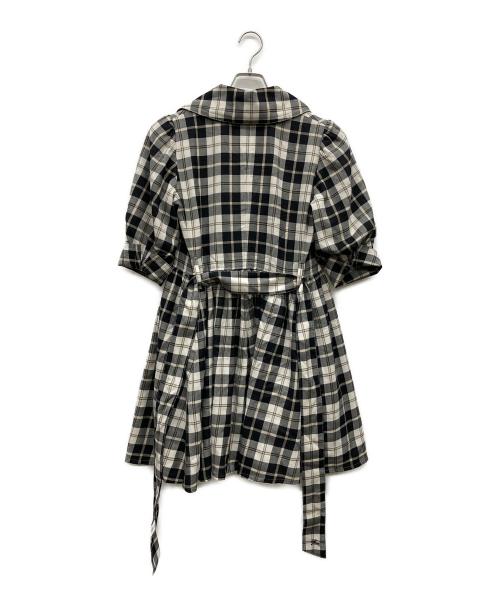 BURBERRY LONDON（バーバリーロンドン）BURBERRY LONDON (バーバリーロンドン) ノヴァチェックショートワンピース ブラック サイズ:38の古着・服飾アイテム