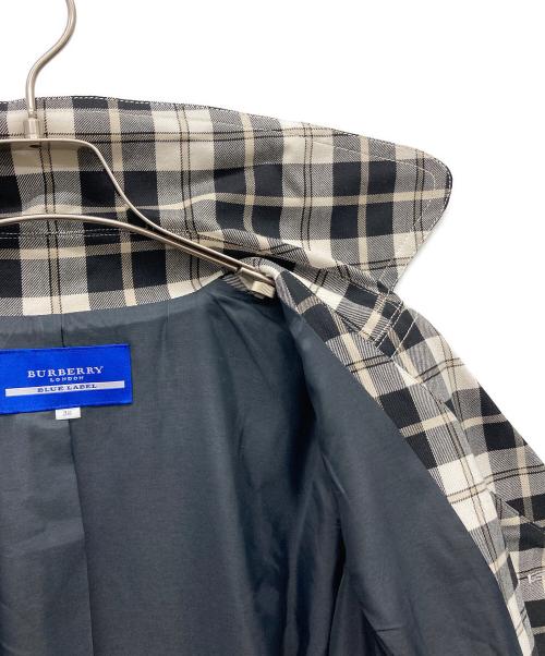 BURBERRY LONDON（バーバリーロンドン）BURBERRY LONDON (バーバリーロンドン) ノヴァチェックショートワンピース ブラック サイズ:38の古着・服飾アイテム