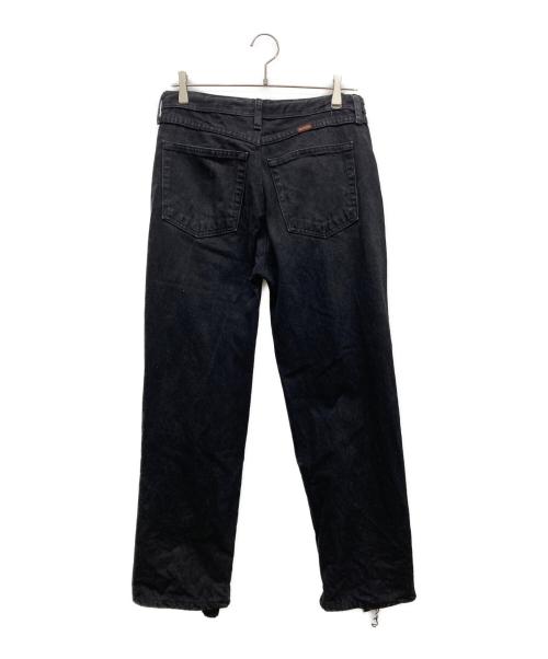 USED（ユーズド）USED (ユーズド) ドッキングジップデニムパンツ ブラック サイズ:不明の古着・服飾アイテム