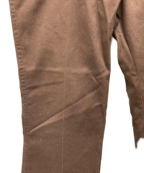 Dickies（ディッキーズ）Dickies (ディッキーズ) 80s ワークパンツ アルミタロン ブラウン サイズ:38×30の古着・服飾アイテム