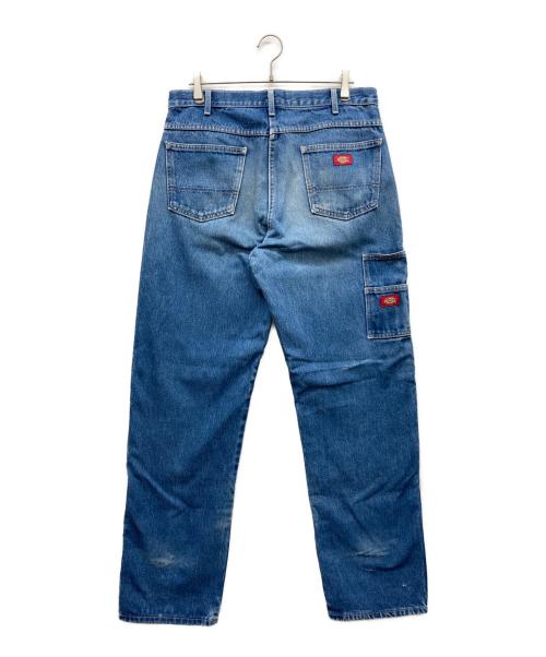 Dickies（ディッキーズ）Dickies (ディッキーズ) ダブルニーデニムパンツ インディゴ サイズ:36×34の古着・服飾アイテム