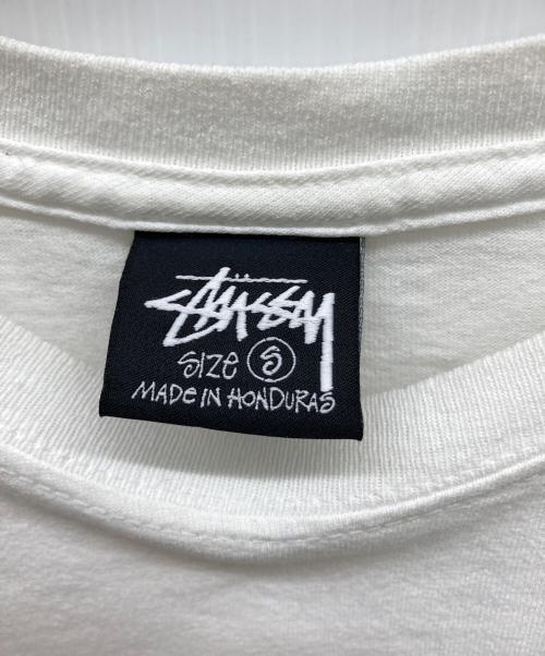 stussy（ステューシー）stussy (ステューシー) プリントTシャツ ホワイト サイズ:Ｓの古着・服飾アイテム