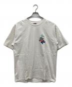 stussyステューシー）の古着「ドールプリントTシャツ」｜ホワイト