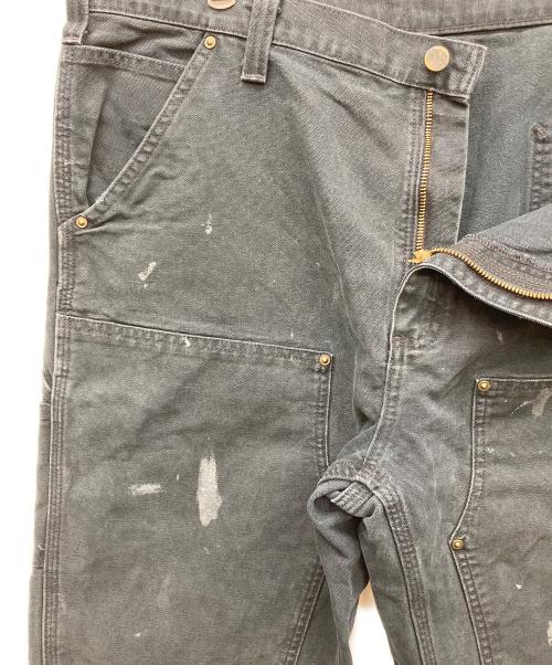 CarHartt（カーハート）CarHartt (カーハート) ダック地ダブルニーペインターパンツ ブラック サイズ:40の古着・服飾アイテム