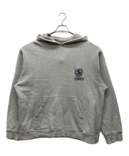 stussy（ステューシー）stussy (ステューシー) パーカー グレー サイズ:LARGEの古着・服飾アイテム