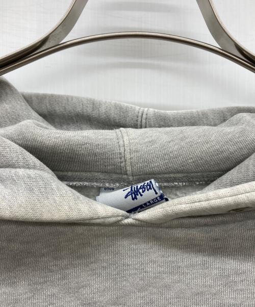 stussy（ステューシー）stussy (ステューシー) パーカー グレー サイズ:LARGEの古着・服飾アイテム