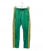 adidasアディダス）の古着「トラックパンツ」｜グリーン