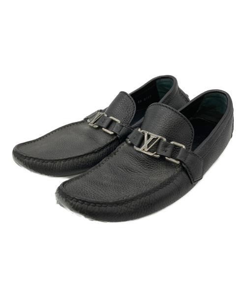 LOUIS VUITTON（ルイ ヴィトン）LOUIS VUITTON (ルイ ヴィトン) ドライビングシューズ ブラック サイズ:7の古着・服飾アイテム