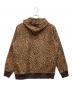 MICHAEL KORS (マイケルコース) ヒョウ柄スウェットパーカー ブラウン サイズ:M：8000円