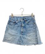 LEVI'Sリーバイス）の古着「デニムスカート」｜インディゴ