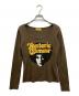 Hysteric Glamour（ヒステリックグラマー）の古着「長袖カットソー」｜ブラウン