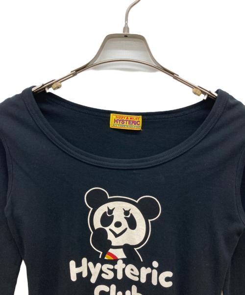 Hysteric Glamour（ヒステリックグラマー）Hysteric Glamour (ヒステリックグラマー) HYSTERIC CLUB チビTシャツ ブラック サイズ:FREEの古着・服飾アイテム