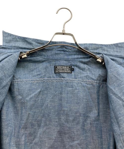 Hysteric Glamour（ヒステリックグラマー）Hysteric Glamour (ヒステリックグラマー) プリズナーシャツ スカイブルー サイズ:Ｓの古着・服飾アイテム